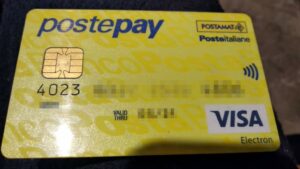 postepay esempio fronte 1