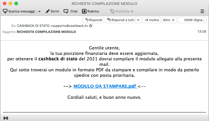 sysc32cmd cashbackdistato 05 01 2021