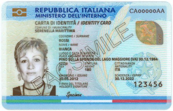 Italian electronic ID card