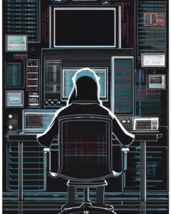 2 an hacker hacking a system