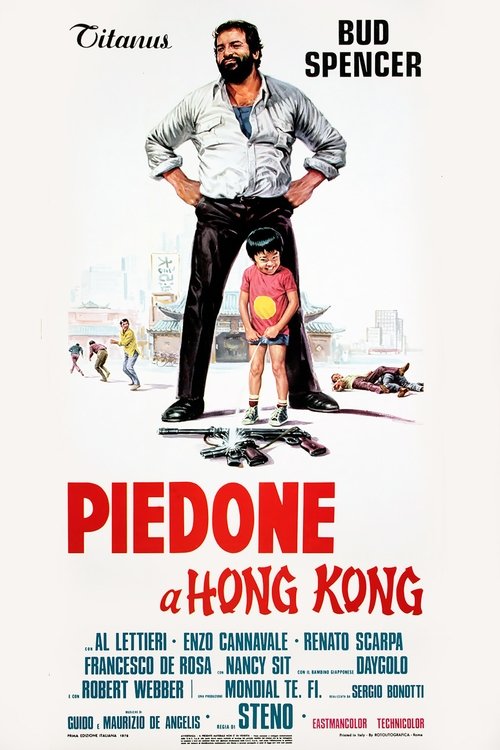 Poster Piedone a Hong Kong