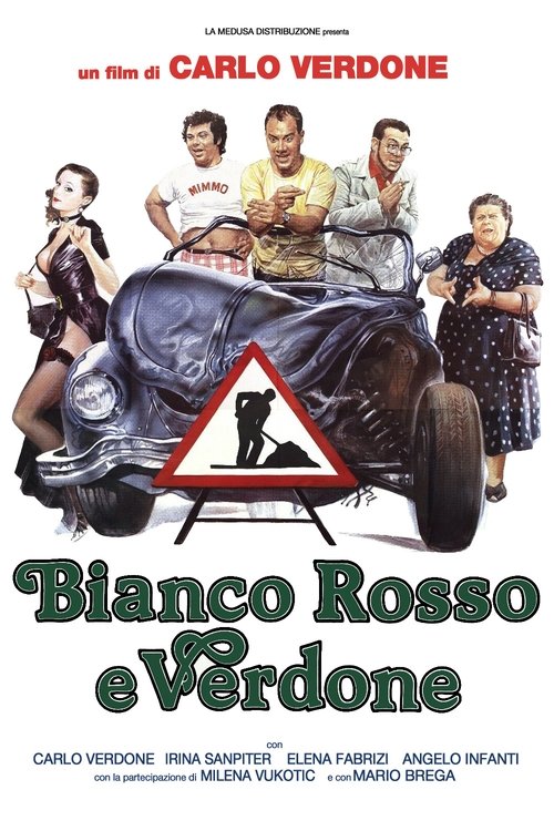 Poster Bianco, rosso e Verdone