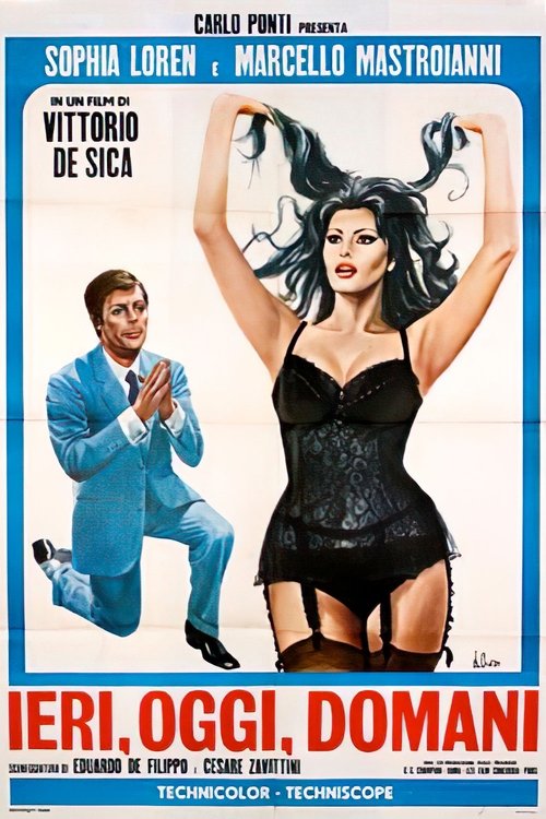 Poster Ieri, oggi, domani