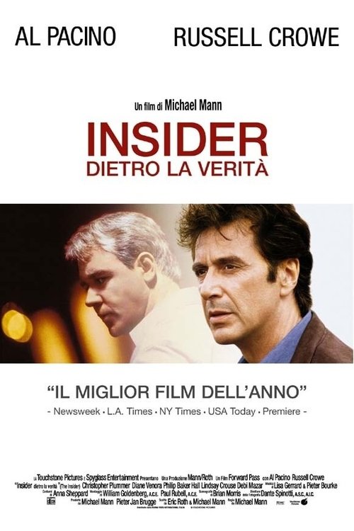 Poster Insider - Dietro la verità