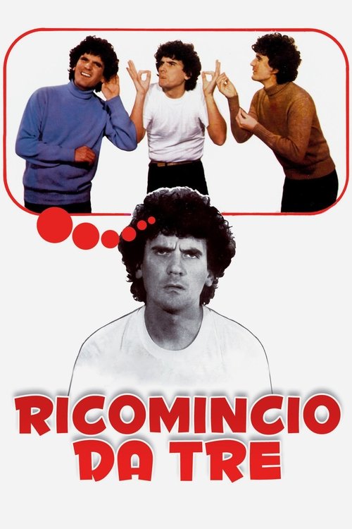 Poster Ricomincio da tre