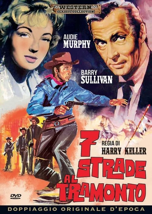 Poster Sette strade al tramonto
