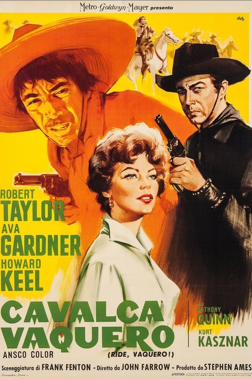 Poster Cavalca, vaquero!