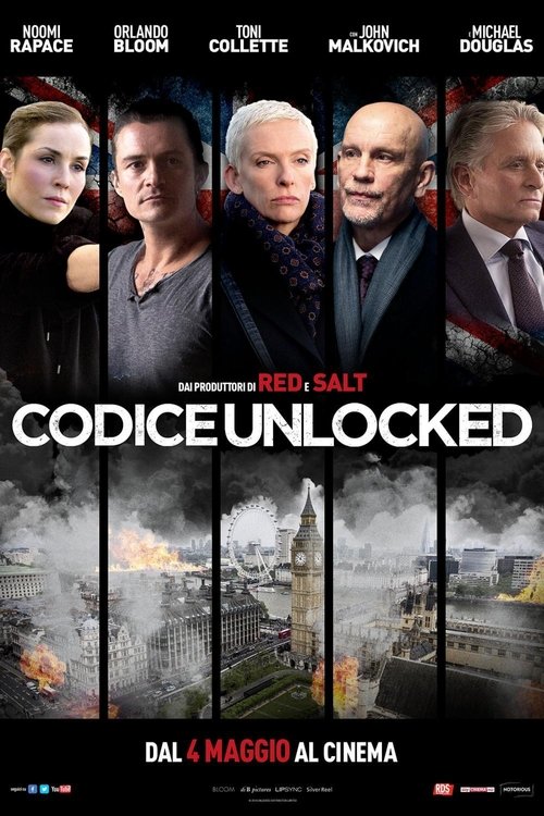 Poster Codice Unlocked - Londra sotto attacco